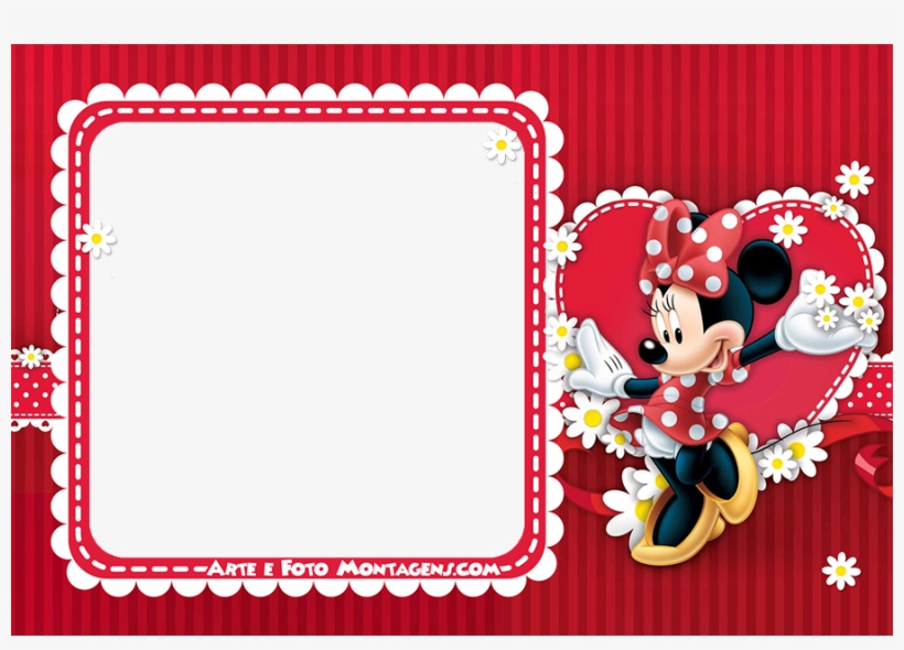 Moldura Minnie Png - Mini Mouse, transparent png #1045210