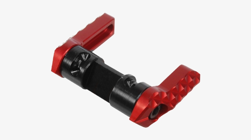 Red Safety Selector Ar15, transparent png #1045254