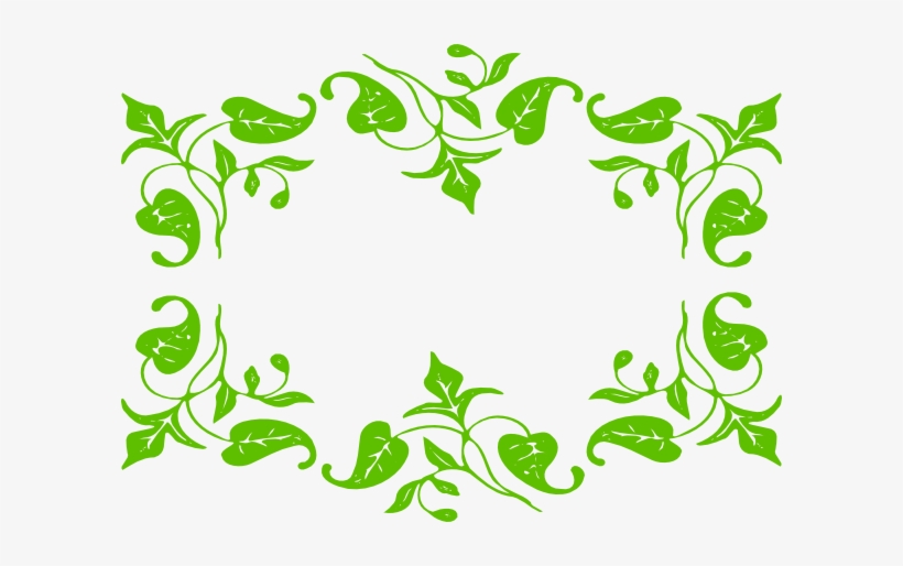 How To Set Use Moldura Folhas Clipart, transparent png #1045372