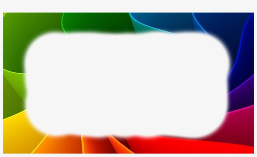 Moldura Cores Carnaval 3 Png - Moldura Para Video Png, transparent png #1045421