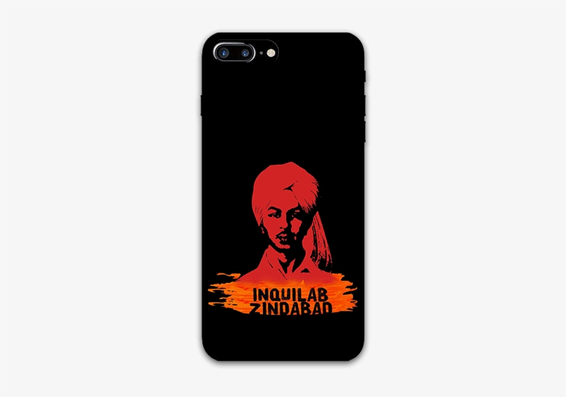 Inquilab Zindabad Bhagat Singh Iphone 8 Plus Mobile - Mobile Phone, transparent png #1046509
