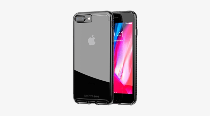 Graphic Freeuse Library Plus Cases Tech Pure Clear - Case For Iphone 8 Plus, transparent png #1046677