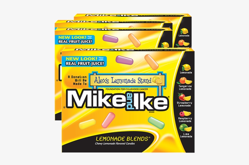 Mike And Ike Lemonade Blends Chewy Candies - Mike And Ike Lemonade Blends (pack Of 3), transparent png #1046736
