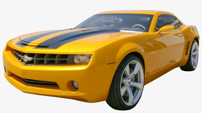 Yellow Camaro Png Clip Art - Camaro Png, transparent png #1046903
