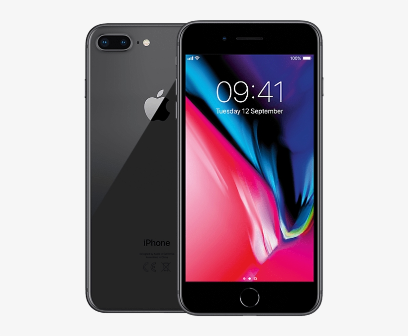 Apple Iphone 8 Plus Deals - Apple Iphone 8 Plus - Space Grey, transparent png #1047040