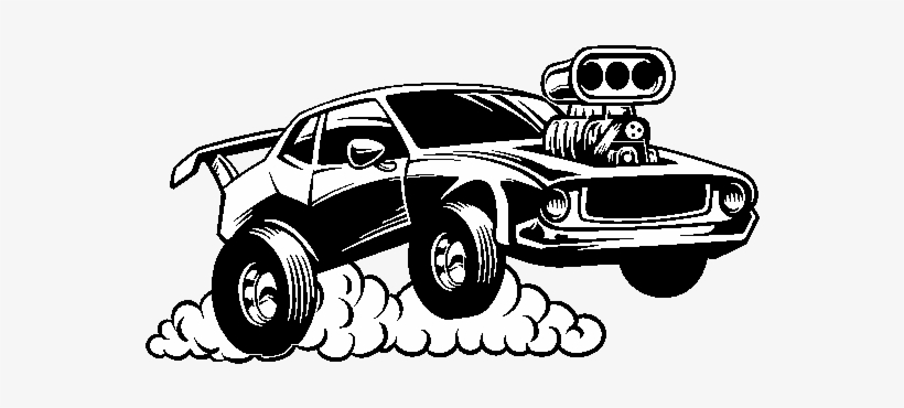 Sport Muscle Car Coloring Page - Auto De Toretto Para Dibujar, transparent png #1047043