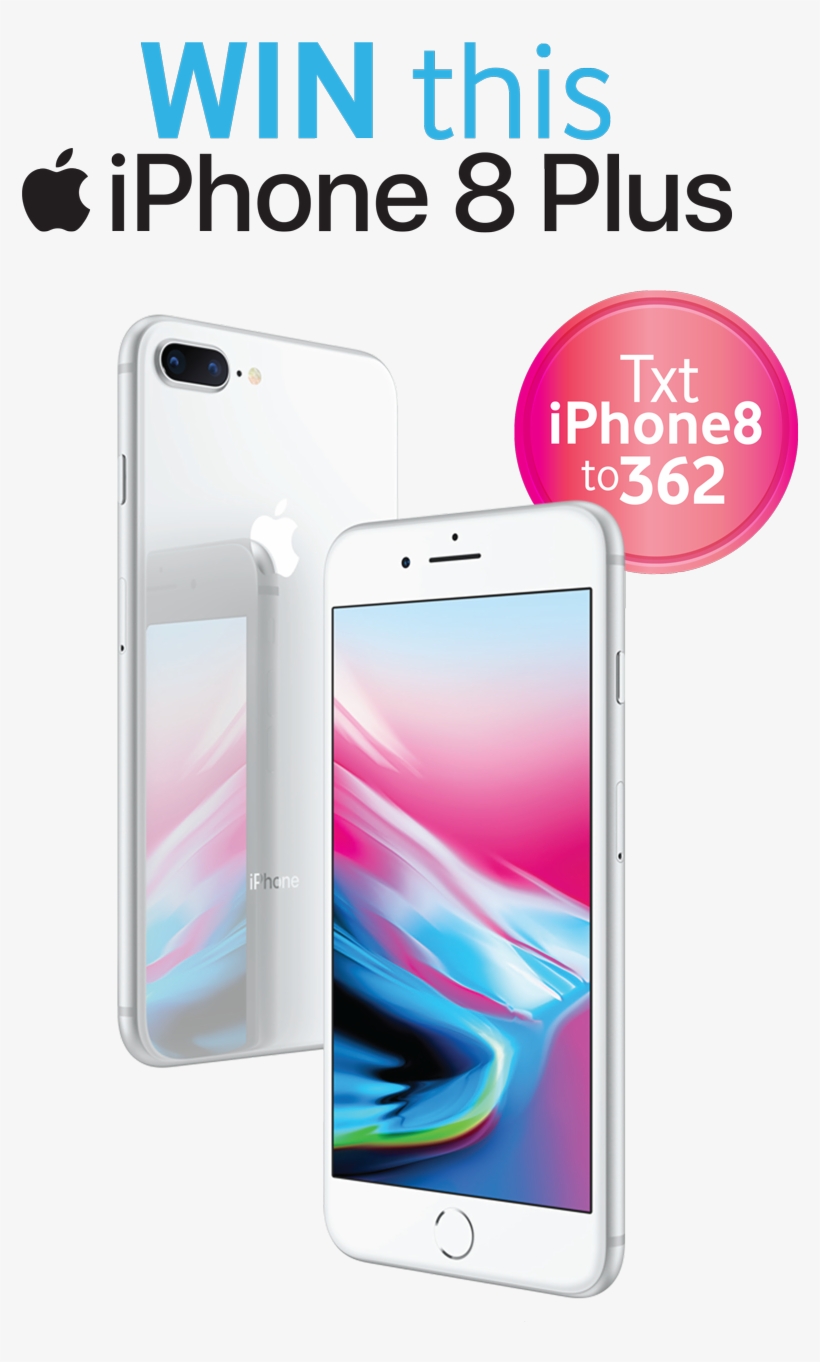 Iphone8 Text Win - Win An Iphone 8, transparent png #1047076