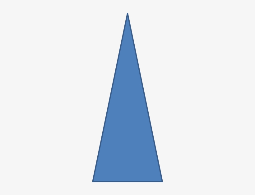 Which Sort Of Triangle Is This - Isosceles Triangle Png, transparent png #1047267
