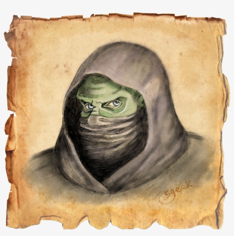Orc Rogue By Stealthygeek On Deviantart - Painting, transparent png #1047607