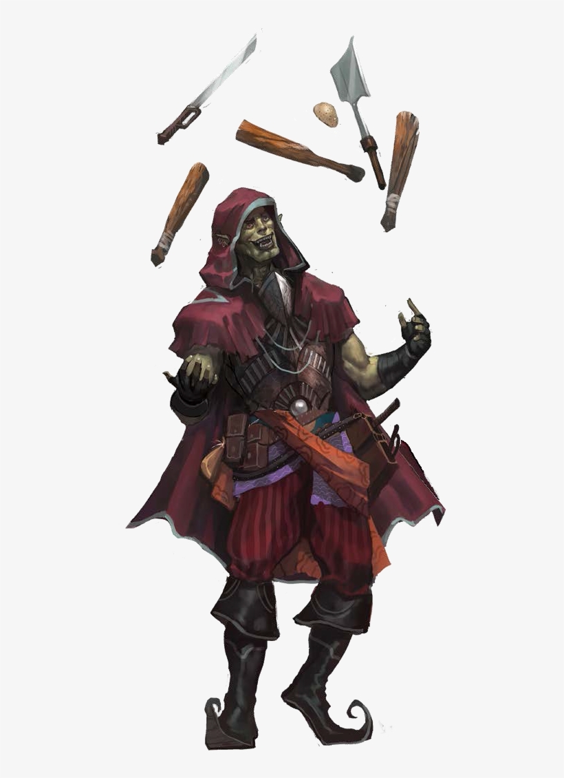 M Half Orc Bard Juggler Fantasy Heroes, Fantasy Rpg, - Half Orc Juggler, transparent png #1047661