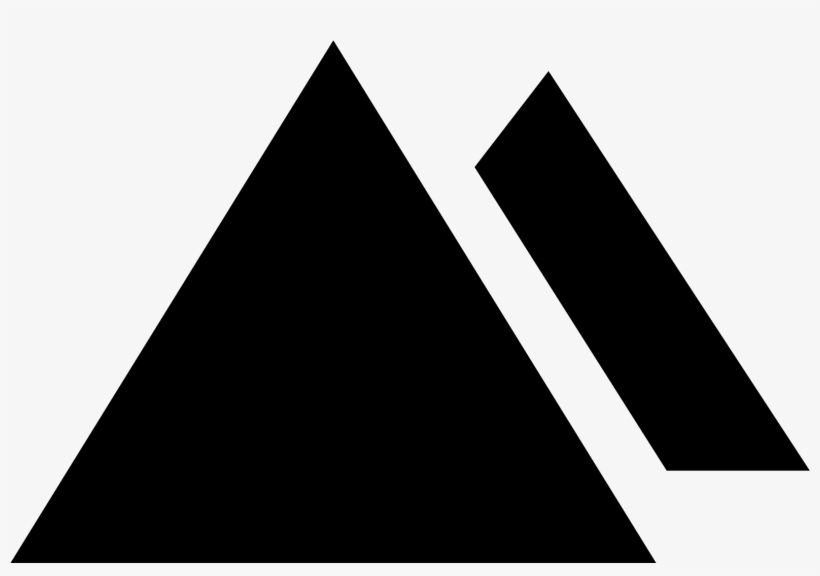It's A Logo Of An Equilateral Triangle - Pyramid Icon, transparent png #1047942