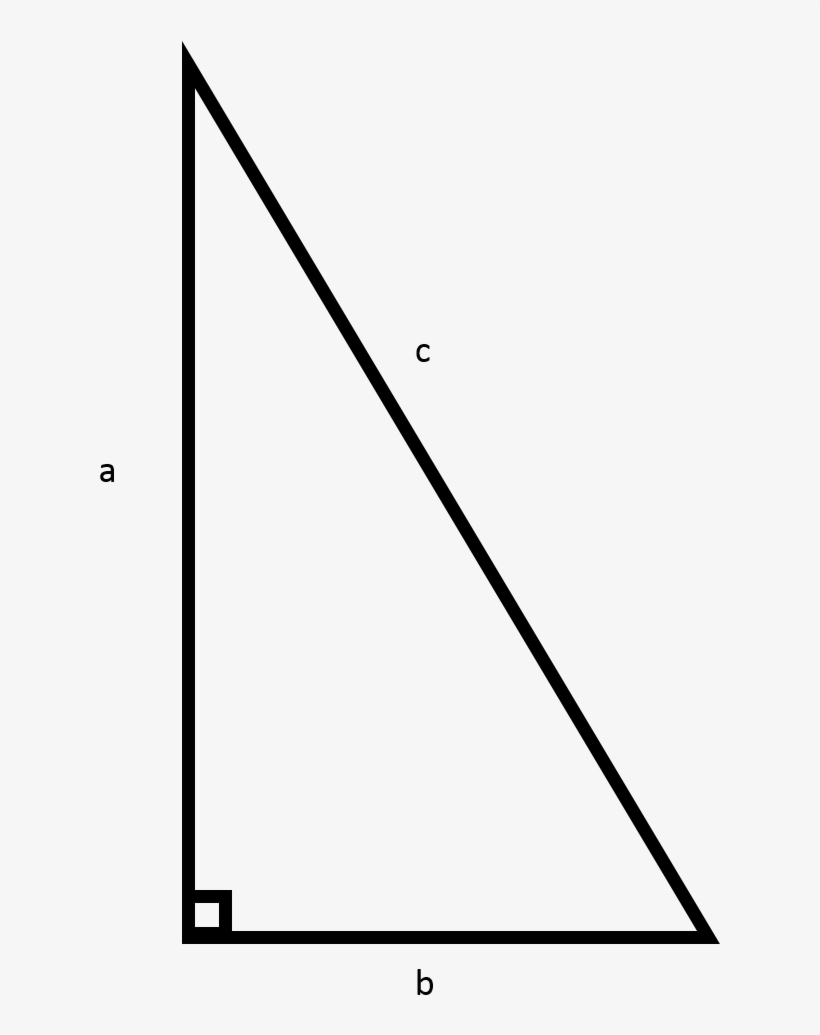 How To Find The Perimeter Of A Right Triangle Basic - Triangle, transparent png #1047990