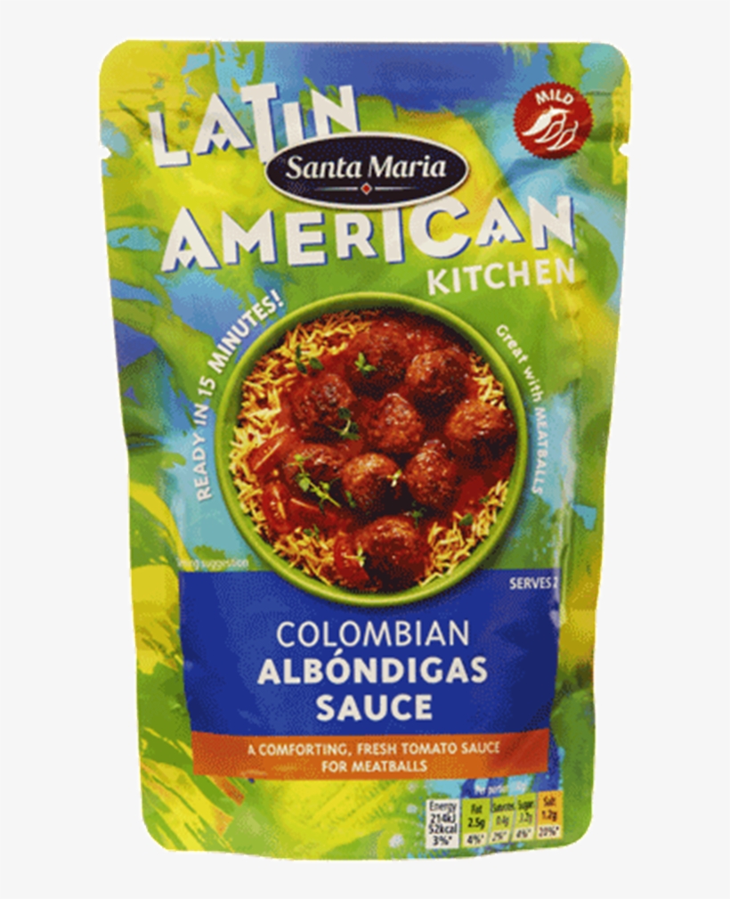 200306 Colombian Albondigas Sauce Png8 - Santa Maria Venezuelan Coconut & Lime Sauce, transparent png #1048040