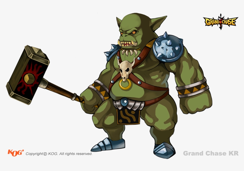Orc Warrior Png Png Library Library - Orc Warrior Cartoon, transparent png #1048115