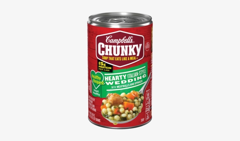 Healthy Request® Hearty Italian-style Wedding With - Campbell's Chunky Vegetable Soup, transparent png #1048157