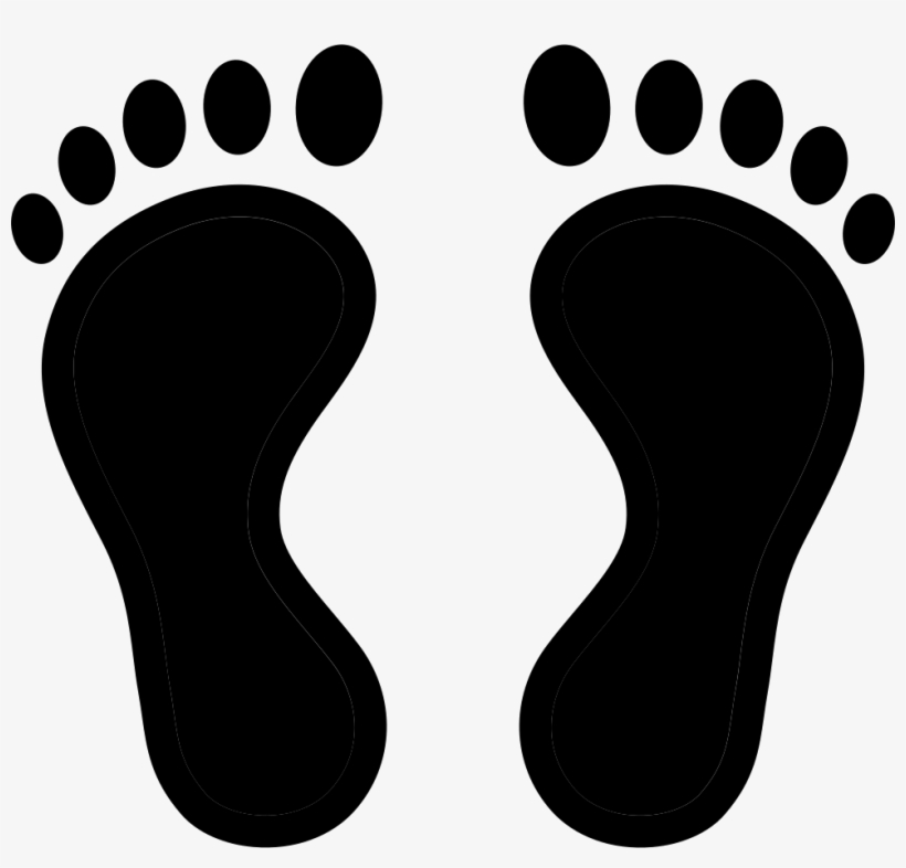 Footprint - - Baby Feet Blue And Pink, transparent png #1048183