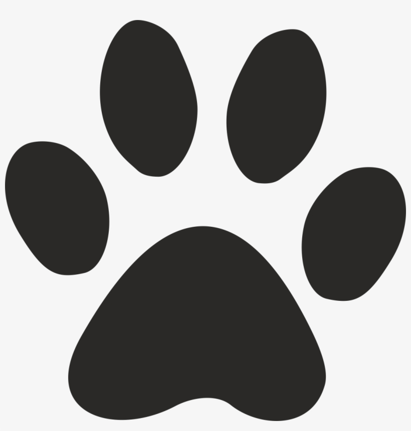 Cat Paw Print Stencil 163908 - Cat Paw Png, transparent png #1048582