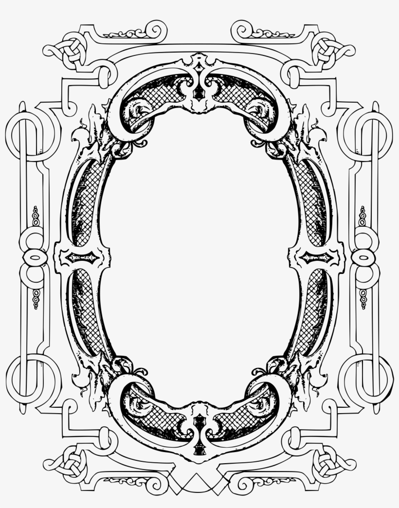 Banner Freeuse Circle Ornate Frame Icons Png Free And - Frame Png Format Curcle, transparent png #1048615