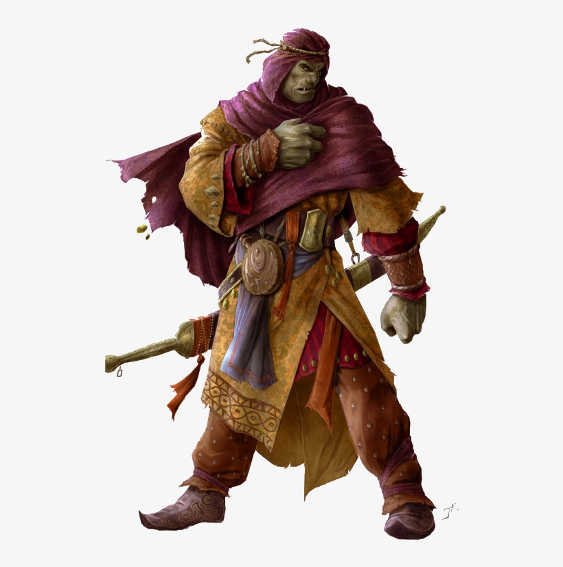 1358088856-orque 1508754517 - Pathfinder Half Orc, transparent png #1048646