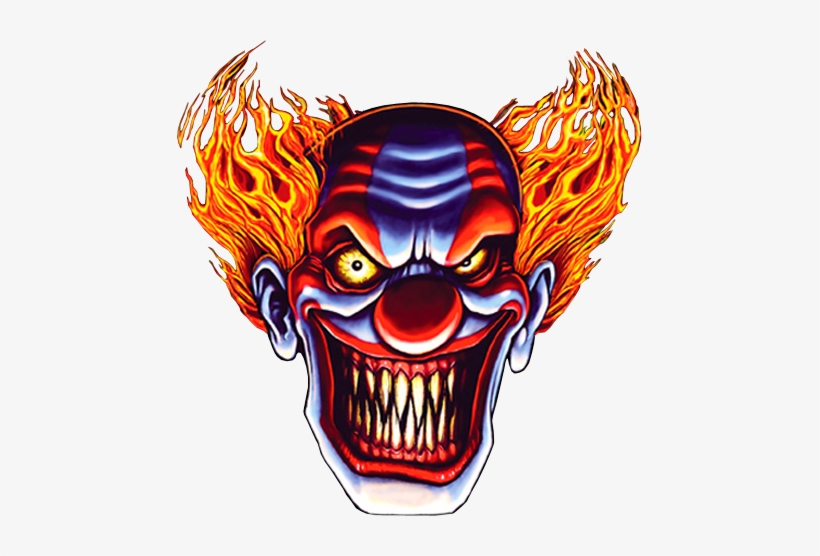 Monster-192 - Clown Sticker, transparent png #1048752