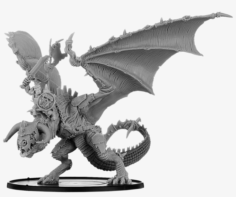 Grimbash, Orc Warlord On Wyvern - Orc Wyvern, transparent png #1048784