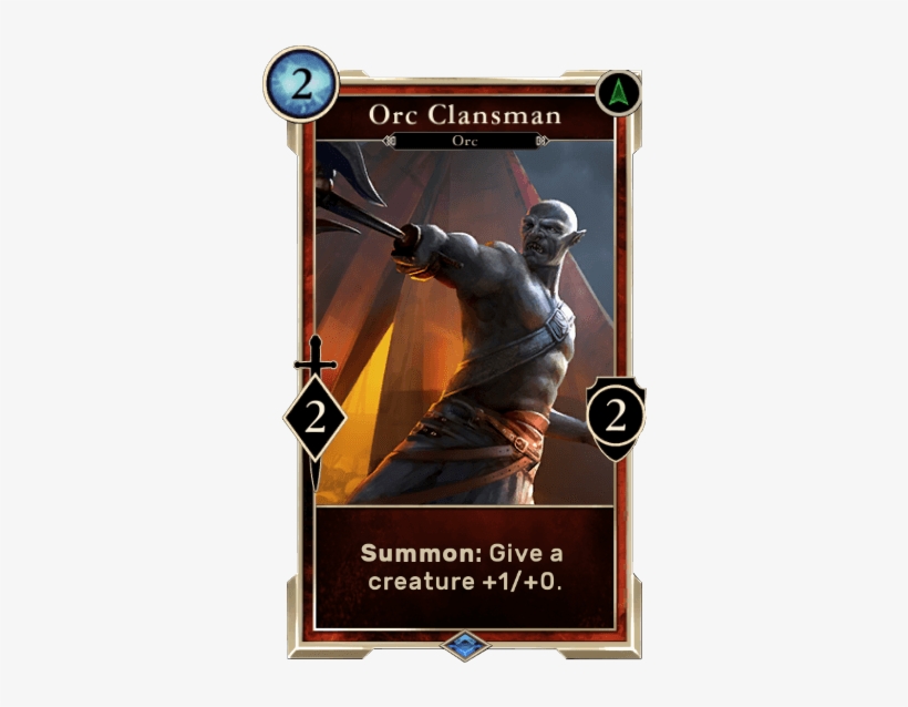 Or Orc Clan Shaman - Elder Scrolls Legends Orc, transparent png #1049042