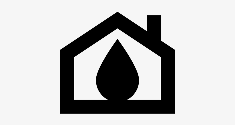 House And Oil Drop Inside Vector - Logo Casa Do Oleo, transparent png #1049094