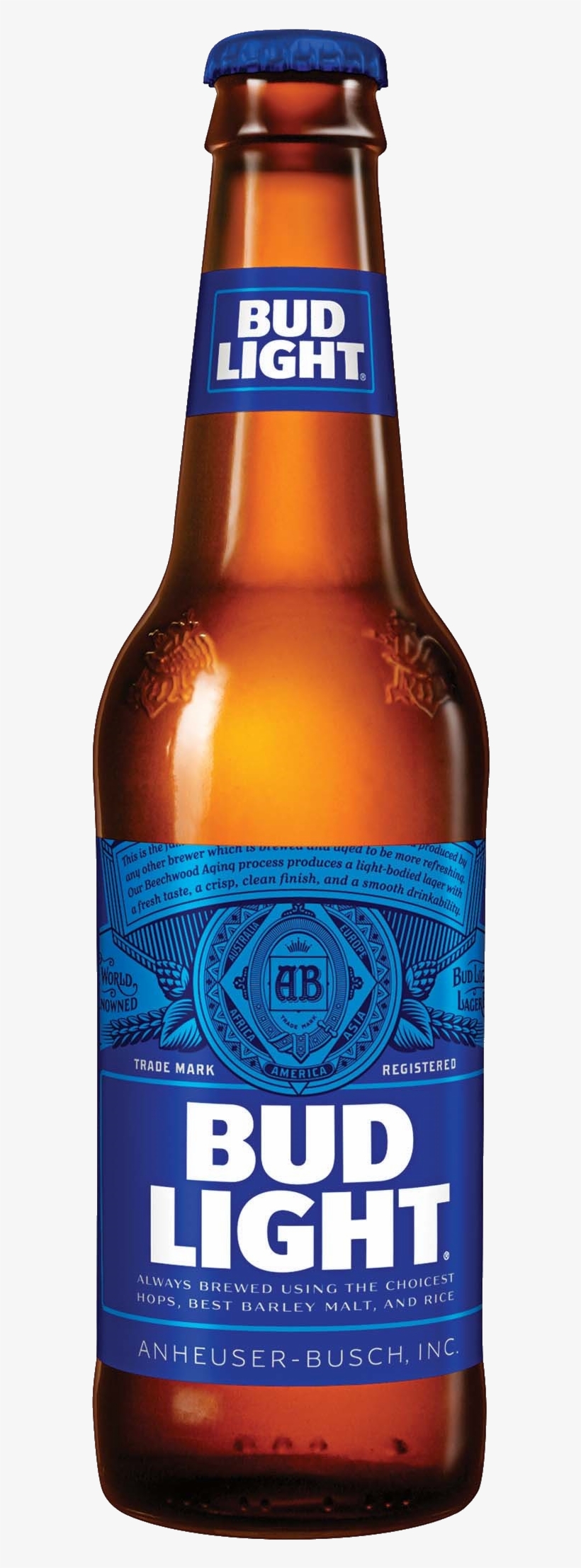 Budweiser Bottle Logo Pictures To Pin On Pinterest - Budlight Beer Png, transparent png #1049145