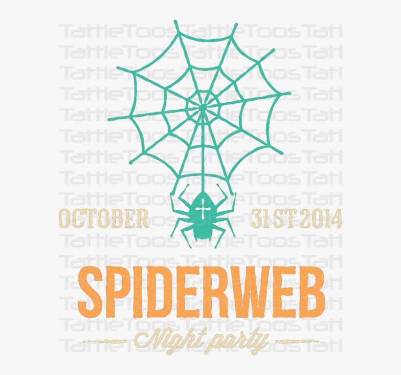 Halloweentf - Spider Web, transparent png #1049366