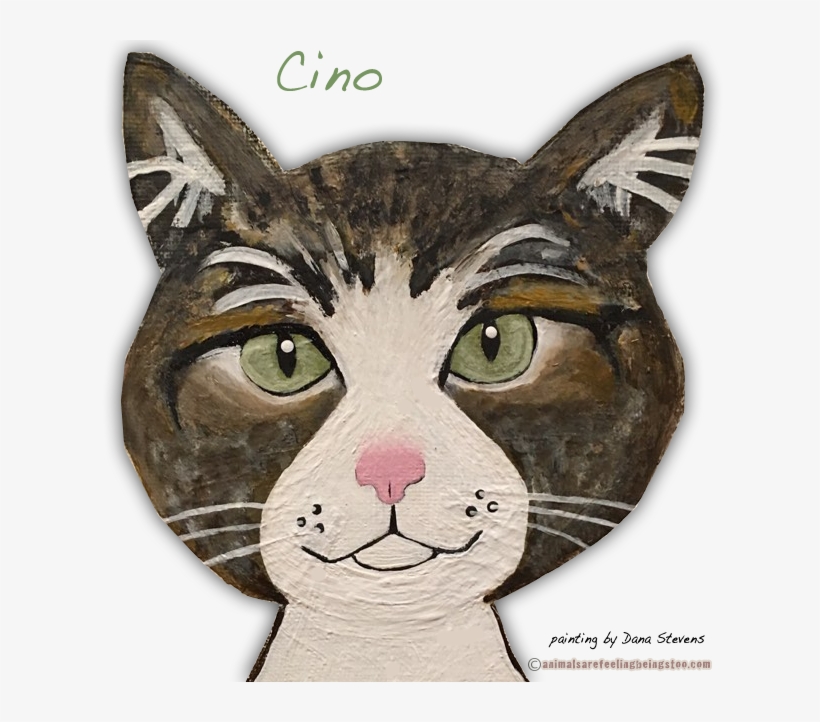 Cino Painting Edited Aafbt - Domestic Short-haired Cat, transparent png #1049508