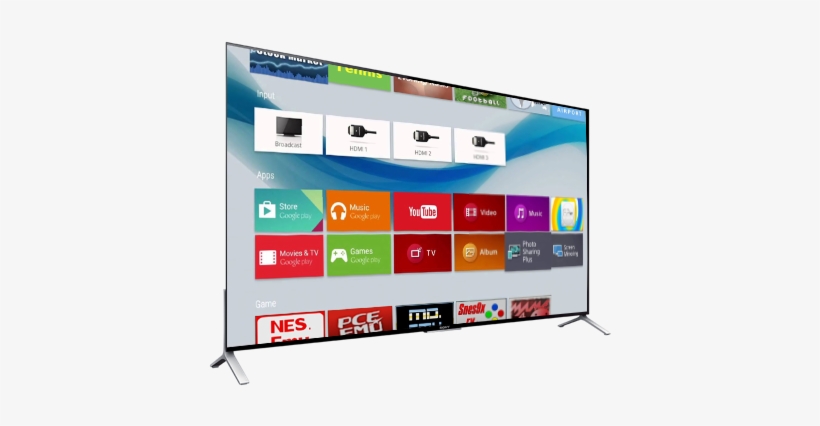 Bravia Android Tv - Sony Android Tv Png, transparent png #1049528