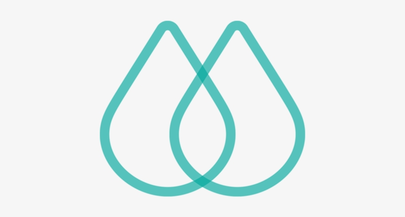 Teal Oil Drop Two, transparent png #1049675