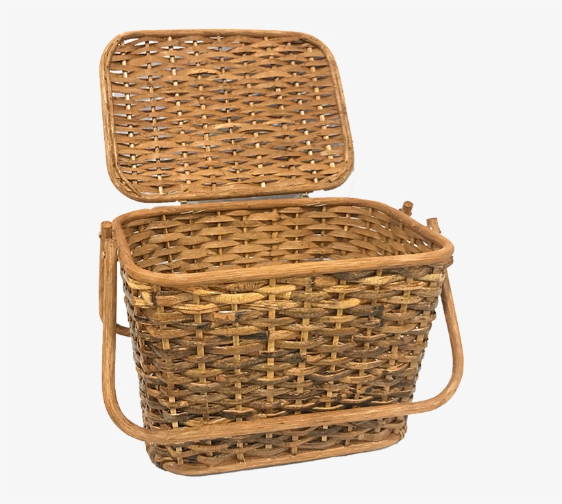 Rattan Picnic Basket, transparent png #1049713