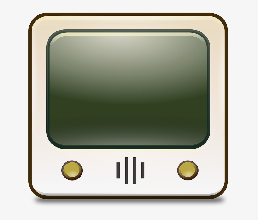Television, Tube Tv, Tv, Vintage, Simple - Picer Tube Tv Png, transparent png #1049784