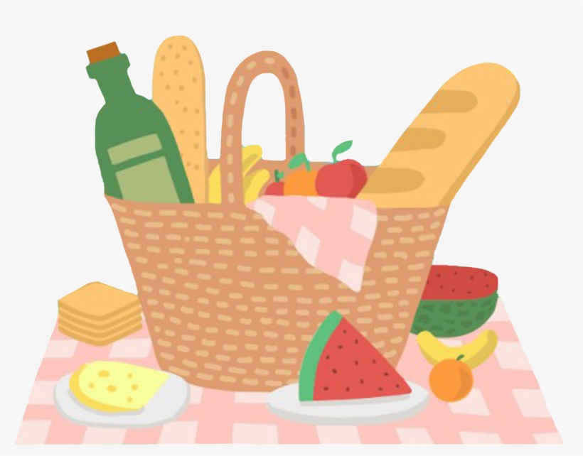 How To Survive The Kid - Picnic Basket Illustration, transparent png #1049858