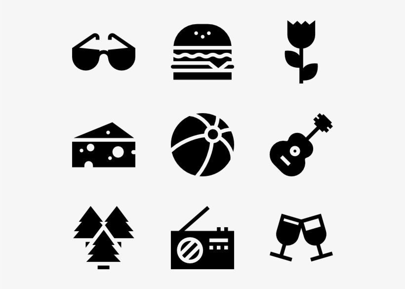 Picnic 50 Icons - Camping Icon Png, transparent png #1050439