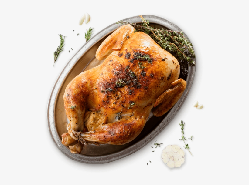 Roasted Chicken With Stuffing - Roast Chicken, transparent png #1050589