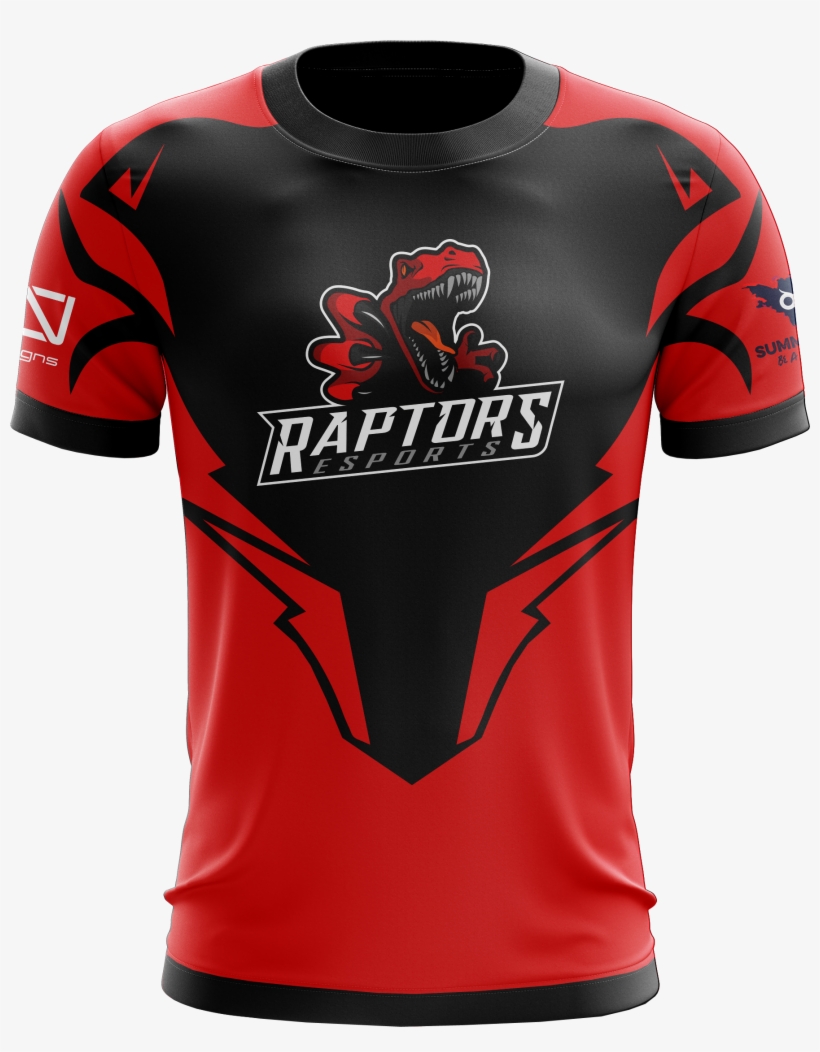 Raptors Esports Official Jersey Away Raptors Esports - Jersey Esport Template, transparent png #1050788