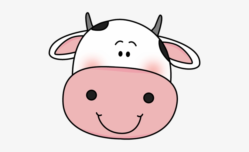 Cow Head Clipart Black And White Clipart Panda Free - Cow Head Clip Art, transparent png #1050833