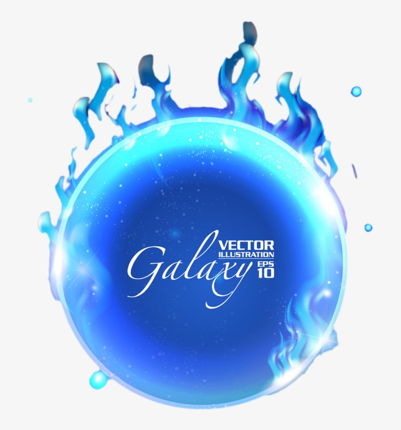 Bola De Fuego Azul Png Clipart - Blue, transparent png #1051004