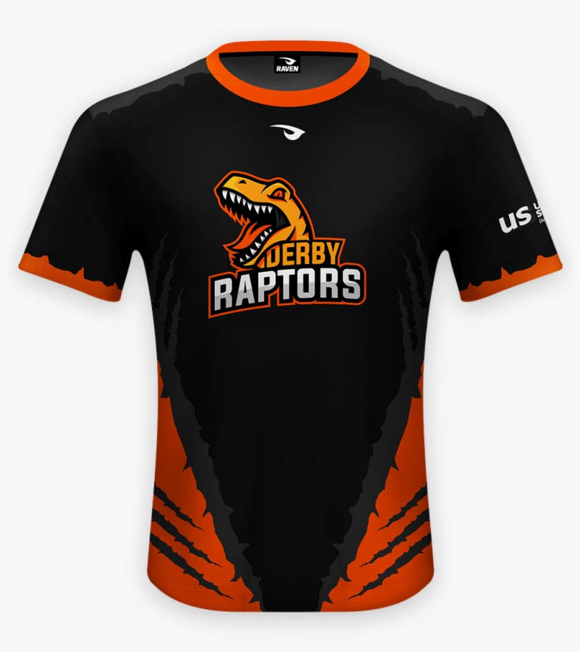 Derby Raptors Jersey Esports Apparel Design Production - Product, transparent png #1051099