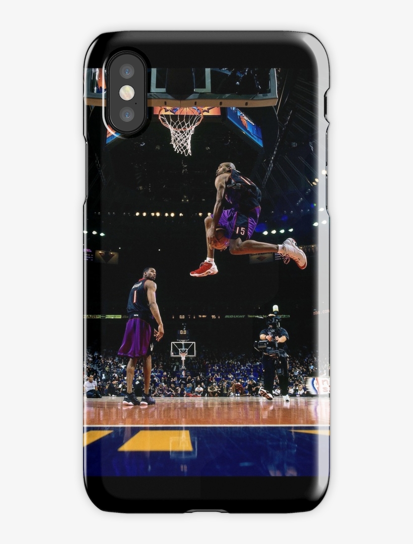 Vince Carter Iphone X Snap Case - Vince Carter Dunk, transparent png #1051193