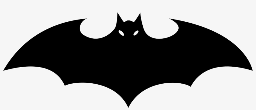 Bat Silhouette With Extended Wings Comments - Bat Silhouette Png, transparent png #1051270