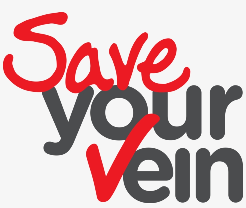 Save Your Vein Logo Rgb - Portable Network Graphics, transparent png #1051532