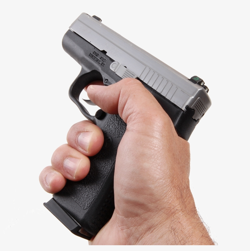 Handgun Transparent Arm Holding Picture Transparent - Americans Watch Tv, transparent png #1051601