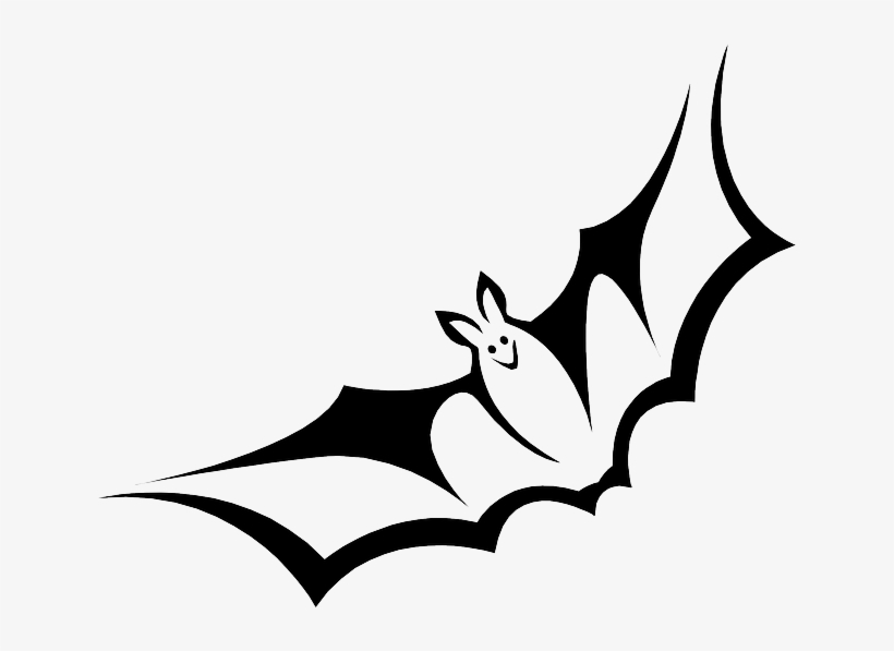 Bat, Outline, Silhouette, Bird, Animal, Mammal - Bat Clip Art, transparent png #1051730