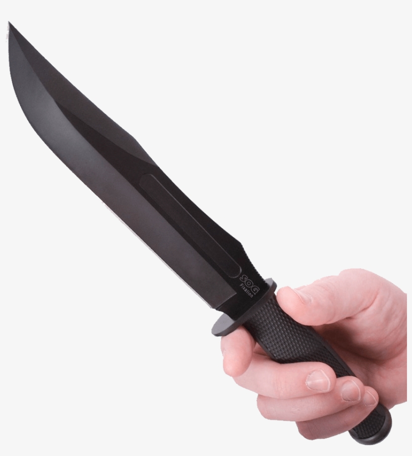 Hand Holding Knife Transparent Png - Knife With Transparent Background, transparent png #1051891
