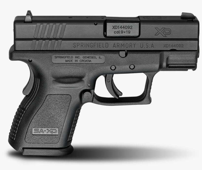 Springfield Armory 3" Xd Series Sub-compact - Springfield Xd 40 Compact, transparent png #1051974