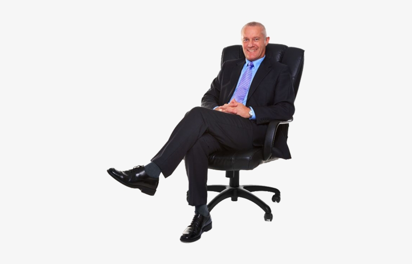 Executive Chair - Boss Sit On Chair, transparent png #1052033