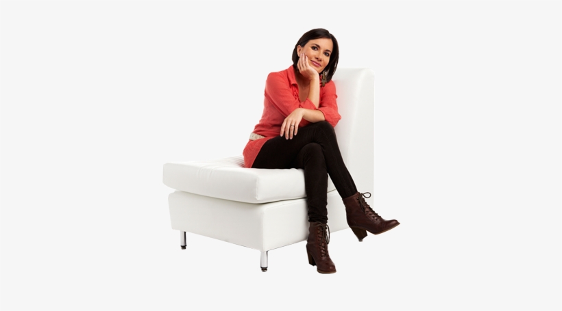 Your Projects Are In Trusted - Girl Sitting On A Chair Png, transparent png #1052342